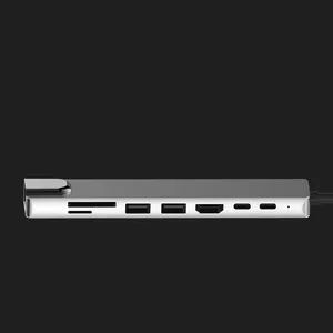 Top Rated USB Hub 8 in 1 USB Type C Docking Station Top Rated USB Hub 8 in 1 USB Type C Docking Station