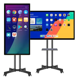 Advertising Displays Vertical Smart Streaming Broadcast Equipment Stand Live Interactive Screen Advertising Displays Vertical Smart Streaming Broadcast Equipment Stand Live Interactive Screen