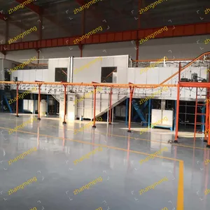 Garbage Bin Protective Spray Paint Fully Automatic Spraying and Surface Treatment Powder Coating Assembly Line Garbage Bin Protective Spray Paint Fully Automatic Spraying and Surface Treatment Powder Coating Assembly Line