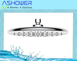Single Function Round Chrome Plated Surface Cover Rain Shower for Bathroom From Ashower Single Function Round Chrome Plated Surface Cover Rain Shower for Bathroom From Ashower