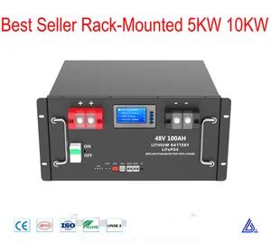 5.12kwh 10.12kwh Support 16PCS Parallel 48V 100ah 200ah LiFePO4 Lithium Battery for Home Solar Ess 5.12kwh 10.12kwh Support 16PCS Parallel 48V 100ah 200ah LiFePO4 Lithium Battery for Home Solar Ess
