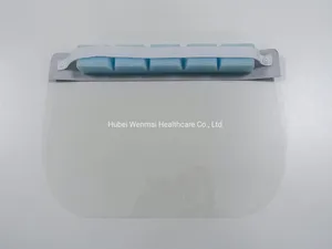 Hubei Wenmai Professional Best Hygienic Safety Anti-Fog Disposable Clear Pet Full Isolation Face Shield with Elastic Strap Hubei Wenmai Professional Best Hygienic Safety Anti-Fog Disposable Clear Pet Full Isolation Face Shield with Elastic Strap