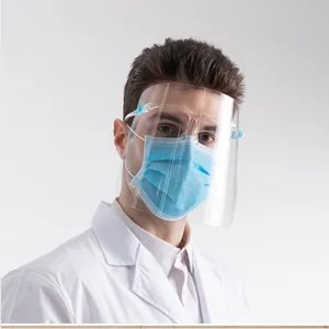 Prevention Clear Full Face Shield Mask Transparent Full Face Isolation Protective Shield Prevention Clear Full Face Shield Mask Transparent Full Face Isolation Protective Shield
