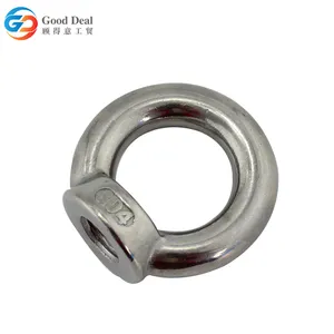 Good Quality Good Price Rigging Hardware Galvanized Carbon Steel Eye Bolt with Screw and Nuts Good Quality Good Price Rigging Hardware Galvanized Carbon Steel Eye Bolt with Screw and Nuts