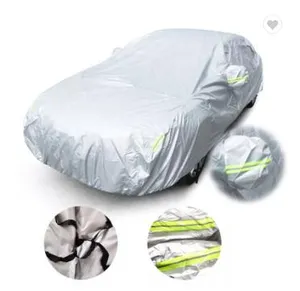 Universal Car Cover Outdoor Sun Dust UV Protection Full Car Cover Waterproof Auto Protector Umbrella for BMW Audi Tesla Universal Car Cover Outdoor Sun Dust UV Protection Full Car Cover Waterproof Auto Protector Umbrella for BMW Audi Tesla