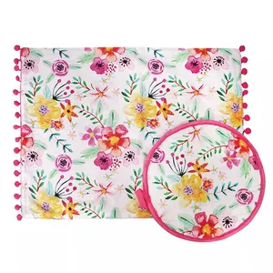 Custom High Quality Decor Cotton Double Layer Printed Placemats Place Table Mat for Table Mat Custom High Quality Decor Cotton Double Layer Printed Placemats Place Table Mat for Table Mat