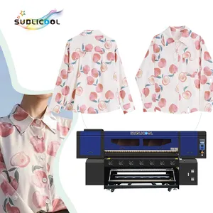 Large Format Dye Textile Sublimation Inkjet Printer 1.9m Machine for Heat Transfer Printing with Printing Shop Machines Large Format Dye Textile Sublimation Inkjet Printer 1.9m Machine for Heat Transfer Printing with Printing Shop Machines