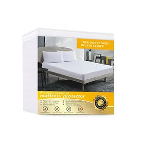 Comfortable Vinyl Free Protection From Dust Mites Queen Waterproof Mattress Protector Comfortable Vinyl Free Protection From Dust Mites Queen Waterproof Mattress Protector