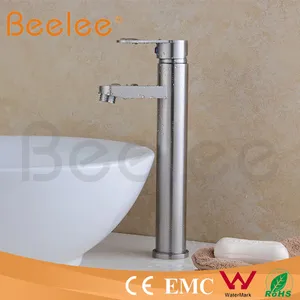 Hs15002h Stainless Steel High Body Bathroom Basin Faucet