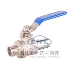 High Quality China Made 2 PC Stainless Steel Ball Valve 2PC Clamp Ball Valve NPT High Quality China Made 2 PC Stainless Steel Ball Valve 2PC Clamp Ball Valve NPT