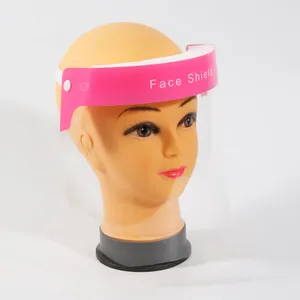 Outdoor Adjustable Plastic Transparent Dispasoble Face Mask Outdoor Adjustable Plastic Transparent Dispasoble Face Mask