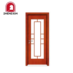 Wholesale Teak Wood Door Frame Interior Glass Door for Bedroom Wholesale Teak Wood Door Frame Interior Glass Door for Bedroom