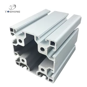 2020 80X80 Industrial Aluminium Profiles Extruded Aluminum T- Slot Profile for Industrial Automation Machine System 2020 80X80 Industrial Aluminium Profiles Extruded Aluminum T- Slot Profile for Industrial Automation Machine System