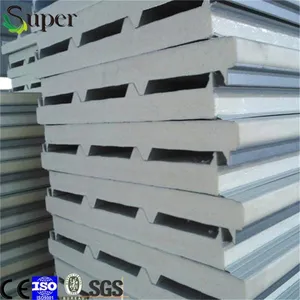 Super Quality 60mm Thickness Insulated PU Sandwich Panel OSB Super Quality 60mm Thickness Insulated PU Sandwich Panel OSB
