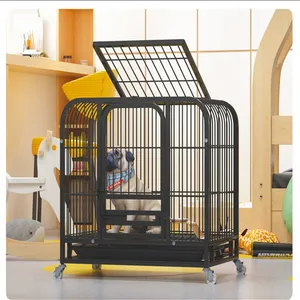 Size Customized 42′′ 48′′ large pet kennel double door animal cage steel wire dog cage Size Customized 42′′ 48′′ large pet kennel double door animal cage steel wire dog cage