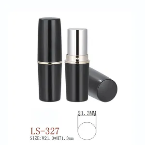 Makeup Container Customized Cosmetic Package Empty Round Plastic Lipstick Tube Makeup Container Customized Cosmetic Package Empty Round Plastic Lipstick Tube