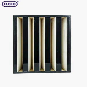 High Capacity V Bank Air Filter Clean Room High Capacity V Bank Air Filter Clean Room