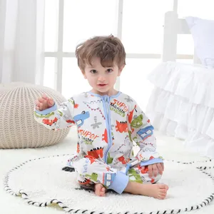 Baby Rompers Long Sleeves Cotton Newborn Cartoon Printed Pajamas Infant Clothes Baby Rompers Long Sleeves Cotton Newborn Cartoon Printed Pajamas Infant Clothes