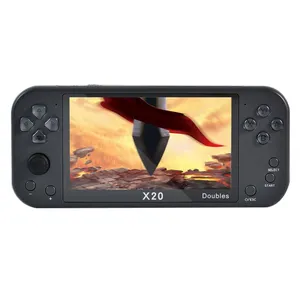 2021 New Arrival X20 Handheld Retro Video Game Console Built in 16GB 7 Inch Screen Game Player Support Double Players 2021 New Arrival X20 Handheld Retro Video Game Console Built in 16GB 7 Inch Screen Game Player Support Double Players