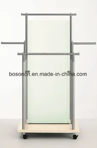 Double Sided Chrome Plated Display Racks Double Sided Chrome Plated Display Racks