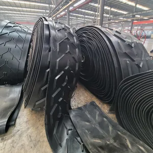 Granulated Pattern Chevron Rubber Conveyor Belting Factory Supply with Best Price and Good Quality Granulated Pattern Chevron Rubber Conveyor Belting Factory Supply with Best Price and Good Quality