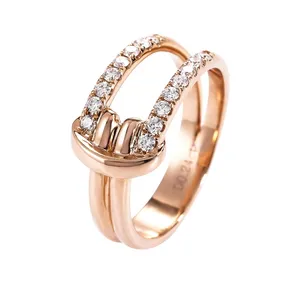 4G 18K Gold Diamond Rings 0.51CT 0.27CT 0.24CT Eternity Knot Rings 4G 18K Gold Diamond Rings 0.51CT 0.27CT 0.24CT Eternity Knot Rings