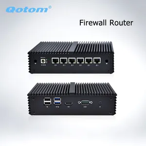 Qotom 6 LAN Mini PC Q555g6 Core I5-7200u Processor Dual Core 2.5 GHz 8GB RAM 32GB SSD Preload Pfsense Home Office Firewall Router Qotom 6 LAN Mini PC Q555g6 Core I5-7200u Processor Dual Core 2.5 GHz 8GB RAM 32GB SSD Preload Pfsense Home Office Firewall Router