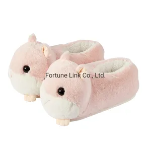 Little Hamsters Design Slippers Lovely Girls Indoor Slippers Soft Home Slippers for Women Little Hamsters Design Slippers Lovely Girls Indoor Slippers Soft Home Slippers for Women