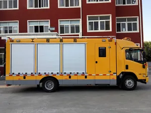 Used Multifunctional Rescue Vehicle Light Truck I-Suzu 700p Offroad with Utility Equipment for Safeguard Used Multifunctional Rescue Vehicle Light Truck I-Suzu 700p Offroad with Utility Equipment for Safeguard