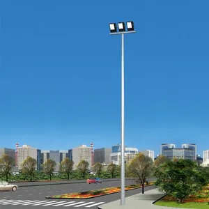 Galvanized Steel Pole High Mast Lamp Lighting with Lifting System/Street Lighting Pole Galvanized Steel Pole High Mast Lamp Lighting with Lifting System/Street Lighting Pole