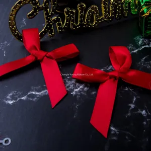 Factory Customized Satin Ribbon Bow for Paper Box Packaging Rbp-05 Factory Customized Satin Ribbon Bow for Paper Box Packaging Rbp-05