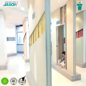 Jason High-Quality Fireshield Gypsum Board for Wall Partition-10mm Jason High-Quality Fireshield Gypsum Board for Wall Partition-10mm