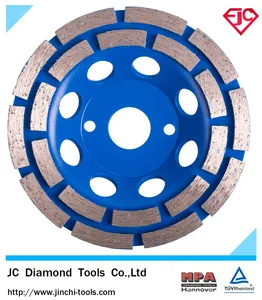 Double Row Diamond Cup Wheel for Concrete Granite Double Row Diamond Cup Wheel for Concrete Granite