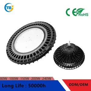 China Factory Industrial IP67 130lm/W 150W 200W High Bay Light LED UFO Fixtures China Factory Industrial IP67 130lm/W 150W 200W High Bay Light LED UFO Fixtures