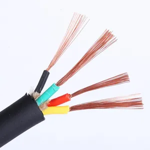 4 Core Waterproof Silicone Ultra Soft Electric Rubber Cable 4 Core Waterproof Silicone Ultra Soft Electric Rubber Cable
