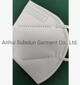 Disposable Comfortable Non Woven KN95 5 Layer Ear Hook Type Face Mask Disposable Comfortable Non Woven KN95 5 Layer Ear Hook Type Face Mask