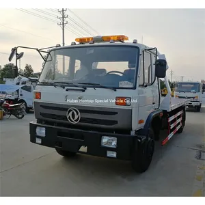 Dongfeng 5ton 6.3m Flatbed Rollback Highway Recovery Wrecker Tow Truck Dongfeng 5ton 6.3m Flatbed Rollback Highway Recovery Wrecker Tow Truck