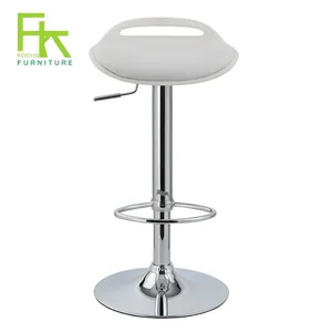 PP+PU Seat White Custom Bar Stool High Chair PP+PU Seat White Custom Bar Stool High Chair