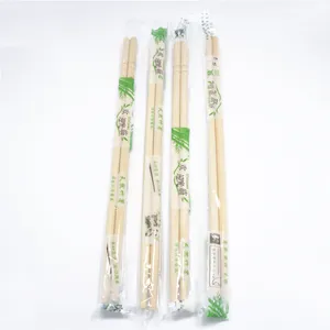 High-Quality Disposable Bamboo Round Chopsticks Independent Packaging High-Quality Disposable Bamboo Round Chopsticks Independent Packaging