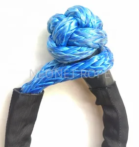 12 Strand UHMWPE Synthetic Soft Shackle Ropes for Recovery 12 Strand UHMWPE Synthetic Soft Shackle Ropes for Recovery
