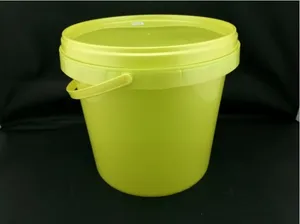 5L White Round Packaging Juice Plastic Bucket 5L White Round Packaging Juice Plastic Bucket