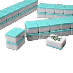 Chinese Mahjong with 144 Numbered Melamine Tiles , 2 Dice Travel