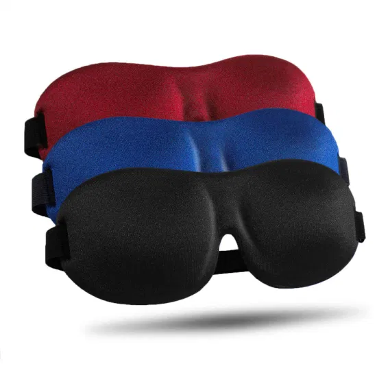 Sleep Mask Block Out Light 100%, Eye Mask Sleeping of 3D Contoured Blackout  Night Blindfold, Relaxation Soft Cushion Travel Eye Cover