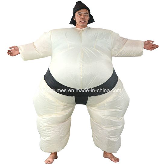 China Novelty Adult Blow Up Jumpsuit Inflatable Muscle Sumo Wrestler Costume China Halloween Costume And Inflatable Costume Price