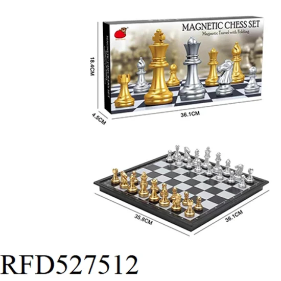 International Chess Set With Magnet And Sato Box 31x31Cm Fre