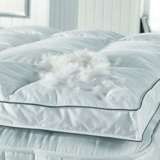 China Best Quality Bed Topper King Size Duck Down Feather