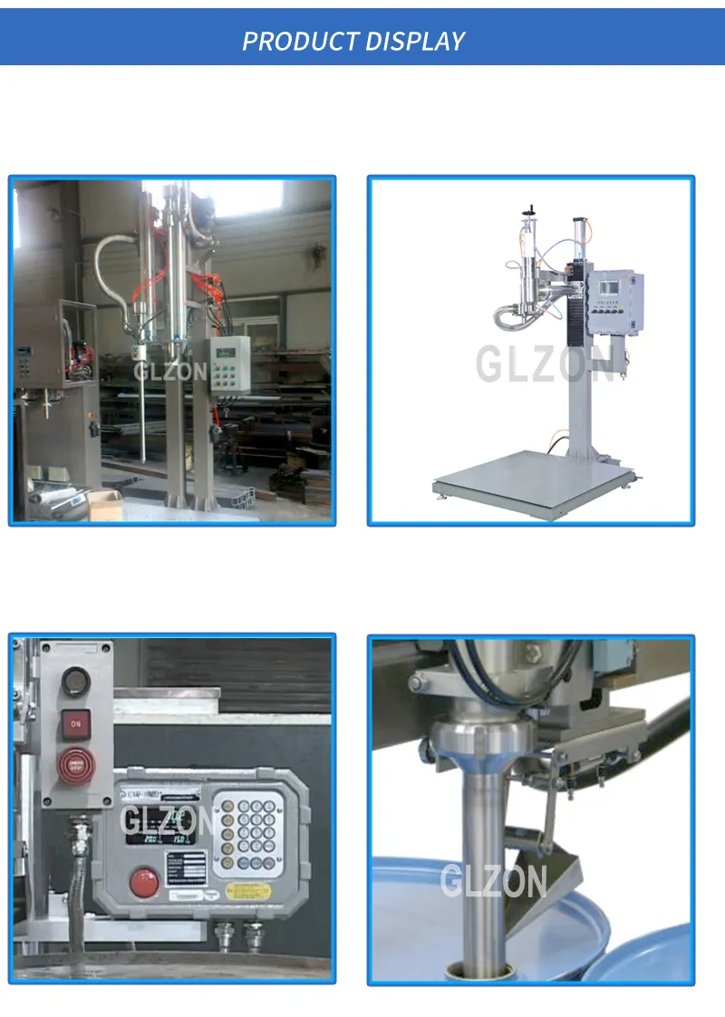 Drum Filling Machine 208L Drum Filler Asphlat Drum Filling Machine