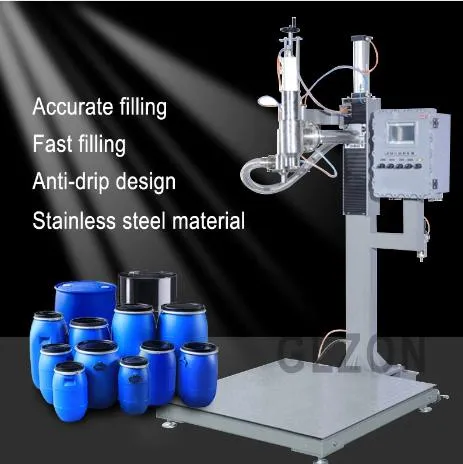 Drum Filling Machine Automatic 200kg Oil Additivities Liquid Drum Filling Machine