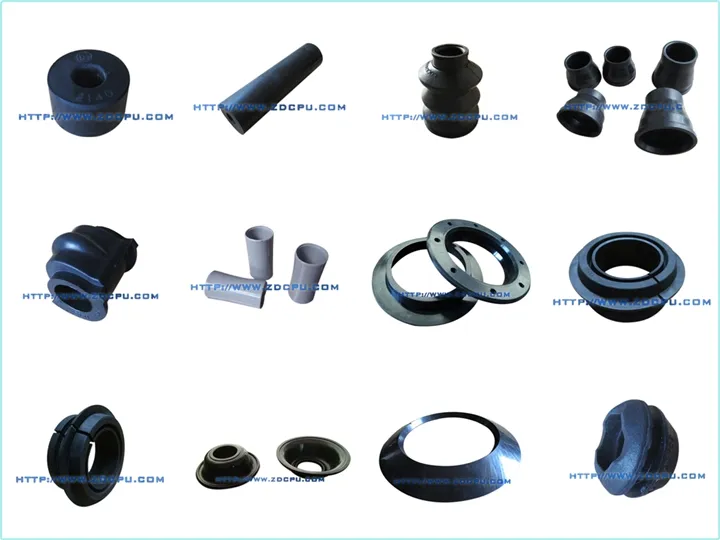 T Type Single Hole Engine Mount NBR Rubber Bushing / Spring Rubber Bush