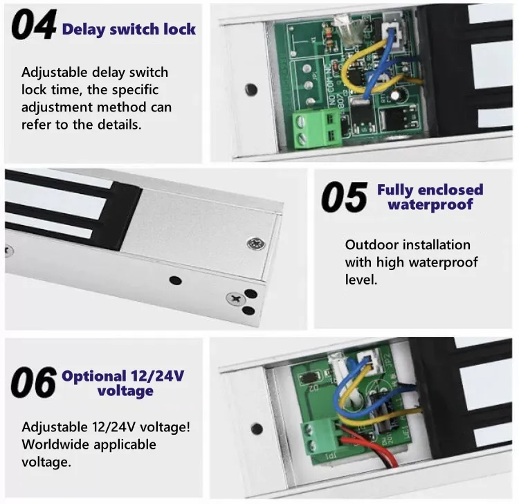 280 Kg Waterproof Surface Mount Electromagnetic Lock Signal Output for Access Control System - Surface Mount Electromagnetic Lock, Electromagnetic Lock for for Access Control | Made-in-China.com 280 Kg Waterproof Surface Mount Electromagnetic Lock Signal Output for Access Control System - Surface Mount Electromagnetic Lock, Electromagnetic Lock for for Access Control | Made-in-China.com
